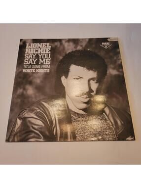 Lionel Richie Lp Say You Say Me Vinyl Record LP VG+